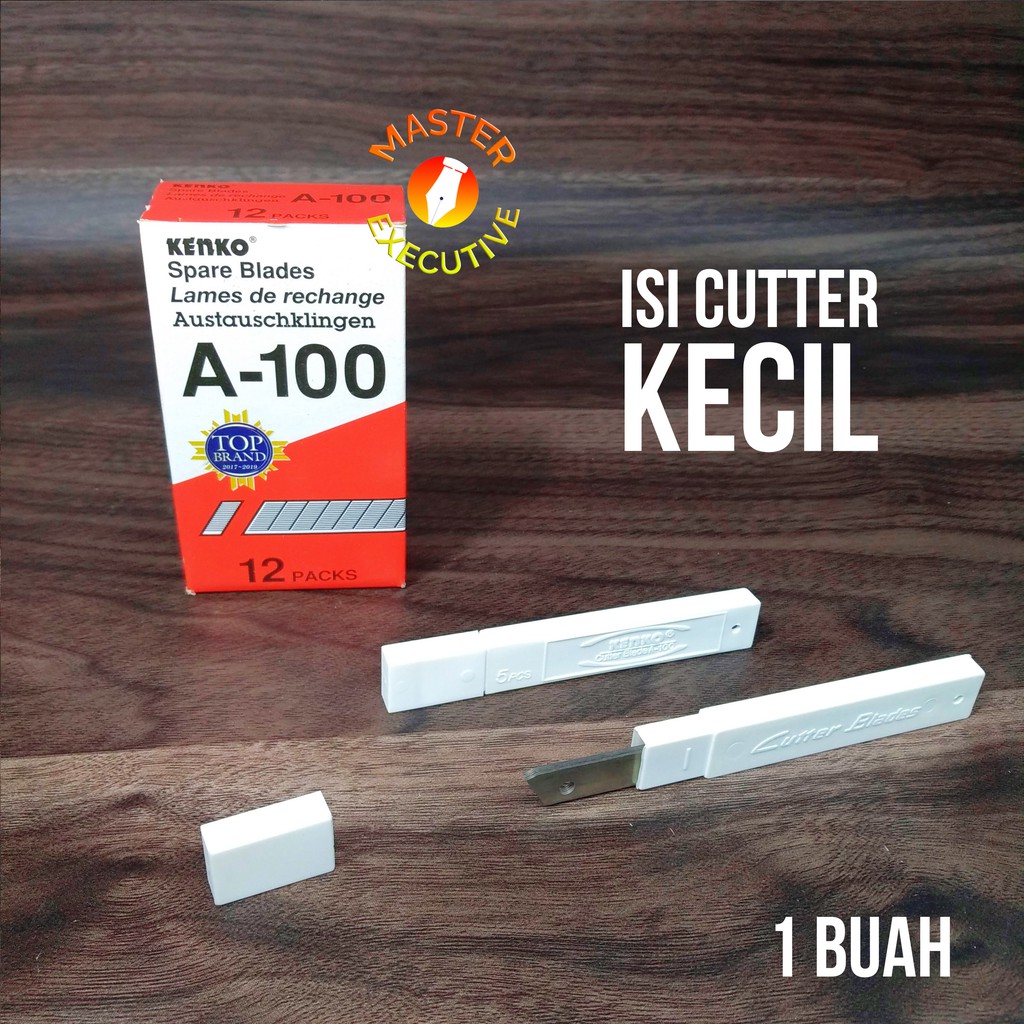 [Tube] Kenko Isi Cutter Kecil / Small Spare Blades A 100