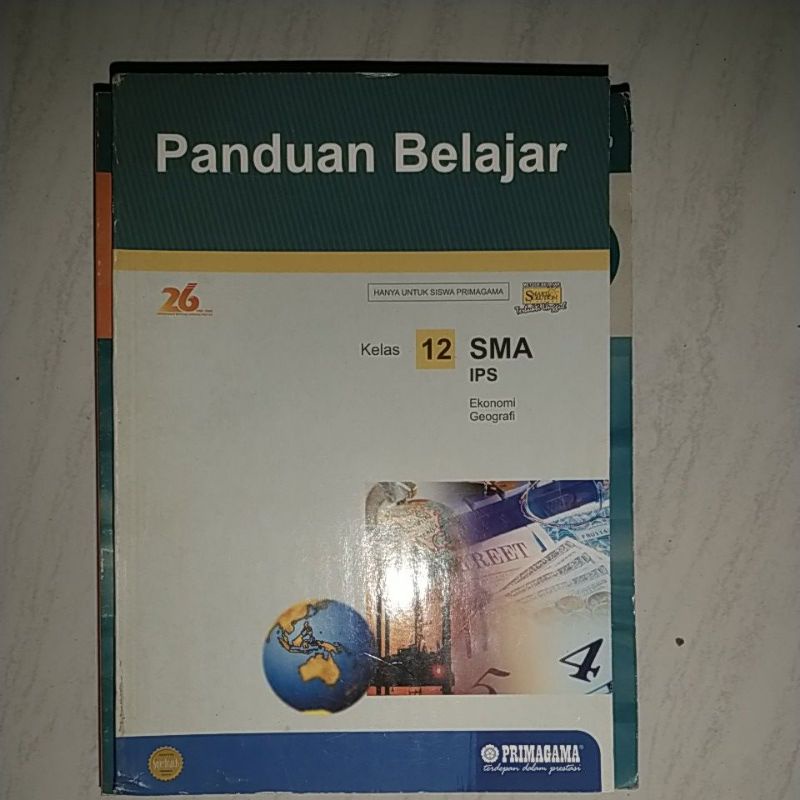 

Buku Panduan Belajar Kelas 12 IPS (Ekonomi + Geografi)