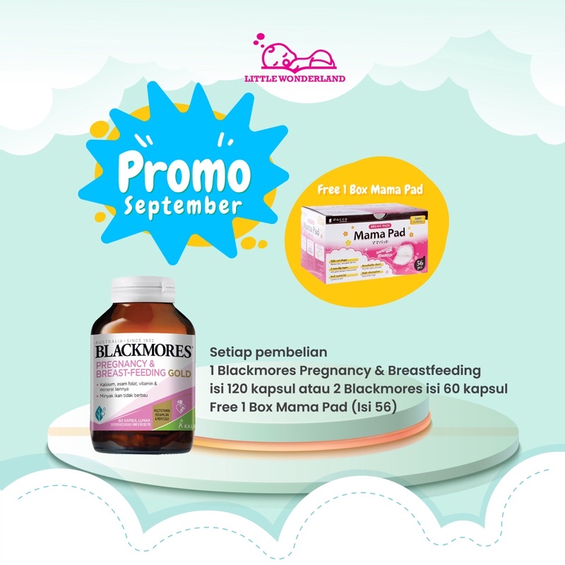 Blackmores Pregnancy and Breastfeeding Gold 60kps &amp; 120kps