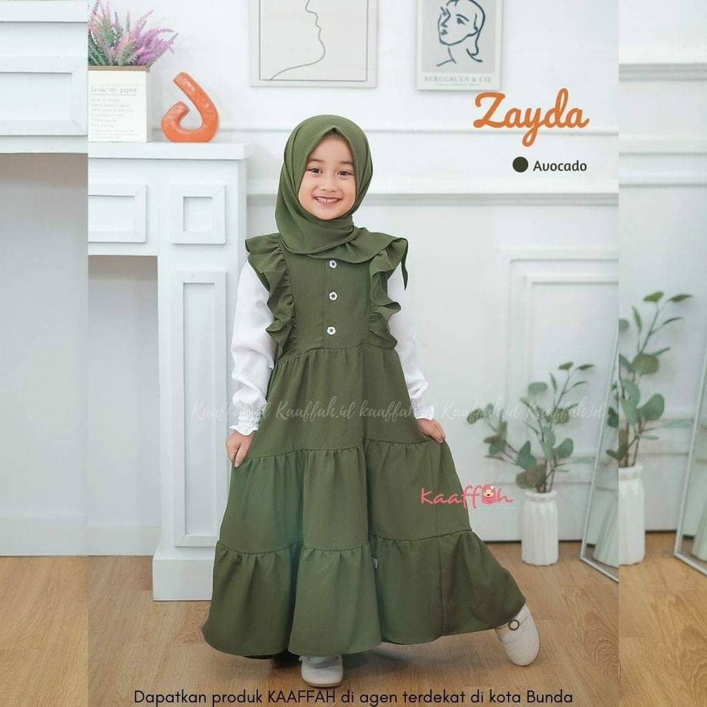 Terlaris Gamis Anak Perempuan usia 3-5 tahun