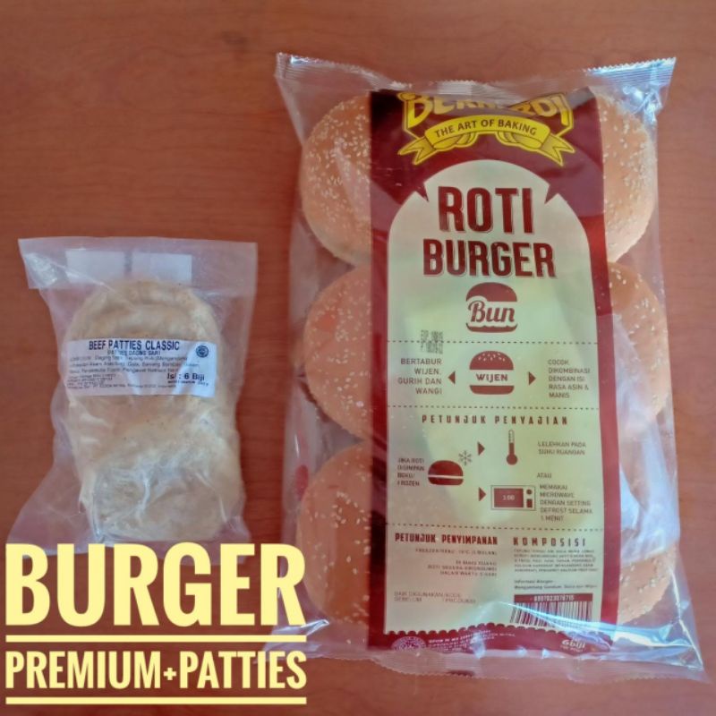 

Paket Burger Patties Bernardi isi 6