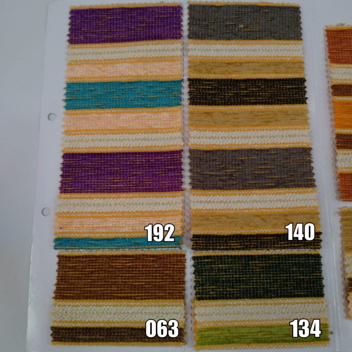 Kain Hikaron Motif Garis Salur - Lennox Fancy (Furniture- Sofa- Kursi) ~ yst440