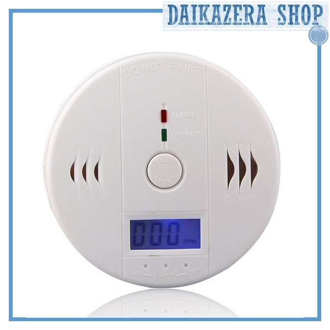 Alarm Alat Deteksi Kebakaran / Carbon Monoxide Smoke Alarm Detector