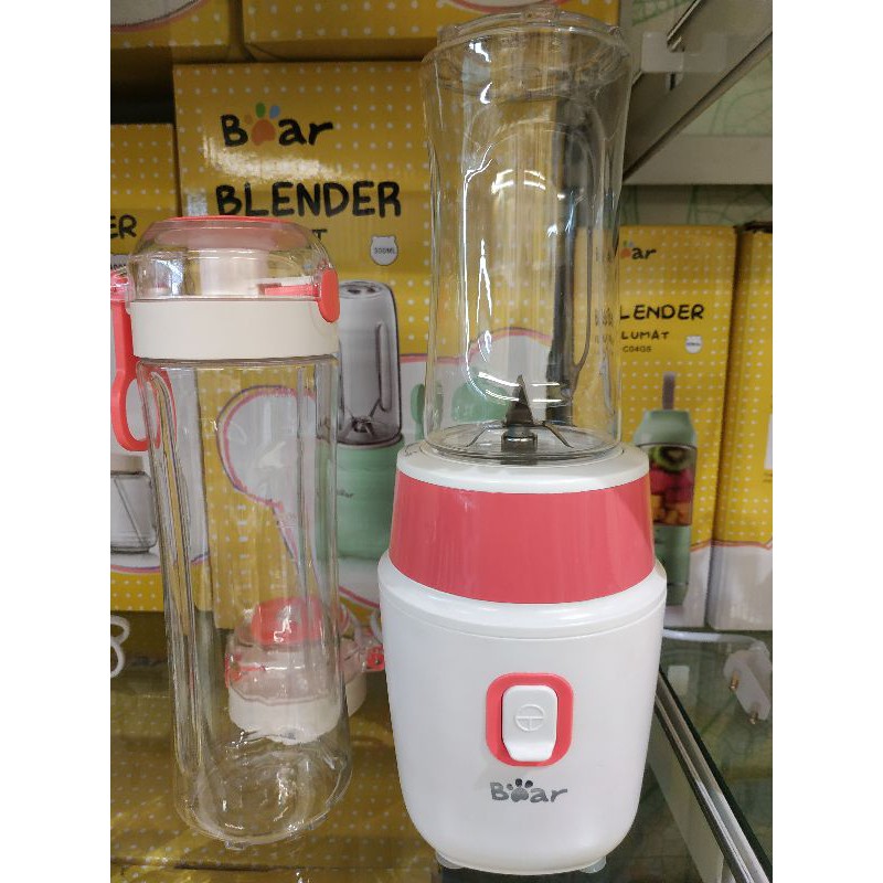 Bear Sport Blender Portabel - putih