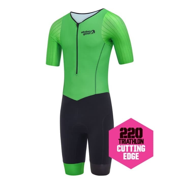 Stolen Goat Baju Triathlon Men's Core Tri Suit - Green