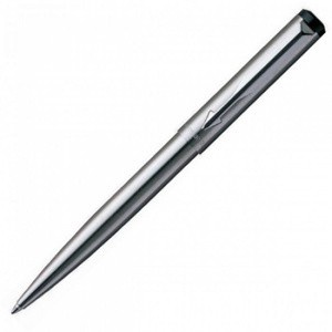 

PAKET 1 KLIK: 1 Pc Parker Vector Stainless SS Ballpoint+1 Pc Refill BP promo