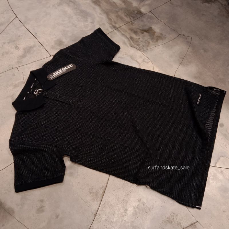 Kaos Polo Juice Ematic Motif lengan pendek