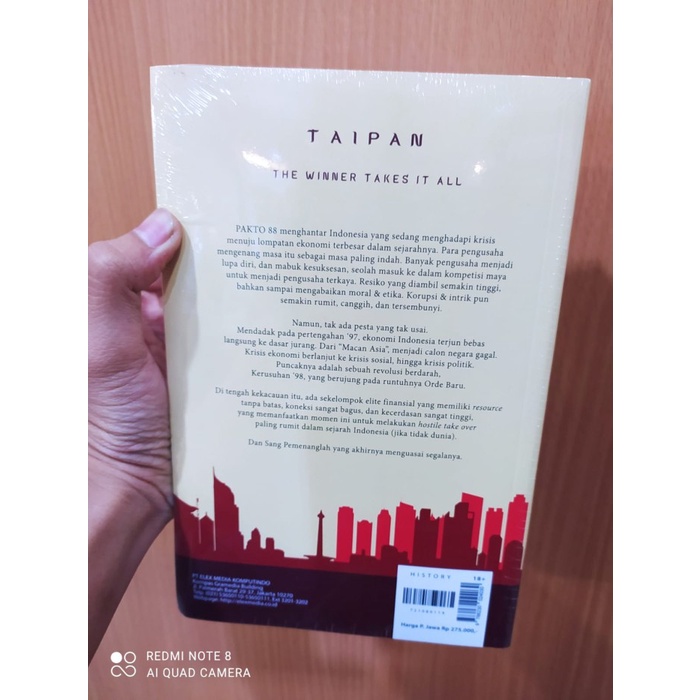 

DISKON SPESIAL BUKU TAIPAN - THE WINNER TAKES IT ALL PENULIS WILLIAM YANG TERLARIS