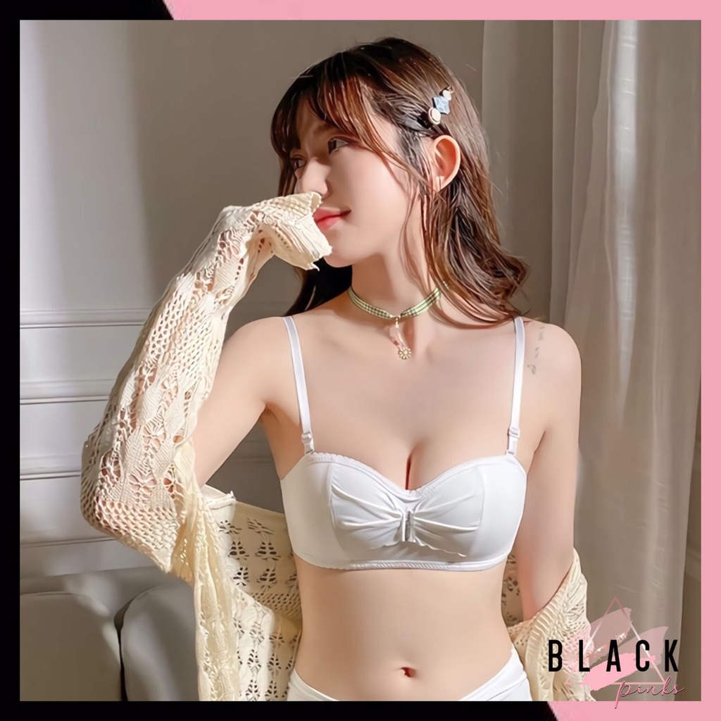 Blackpink Bra Push Up Wanita Bralette Pakain Dalam Wanita Import 1185