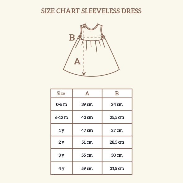Little Palmerhaus LPH Mapple Dress Anak Perempuan 1-6 Tahun