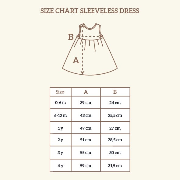 Little Palmerhaus Sleeveless Dress Anak Perempuan