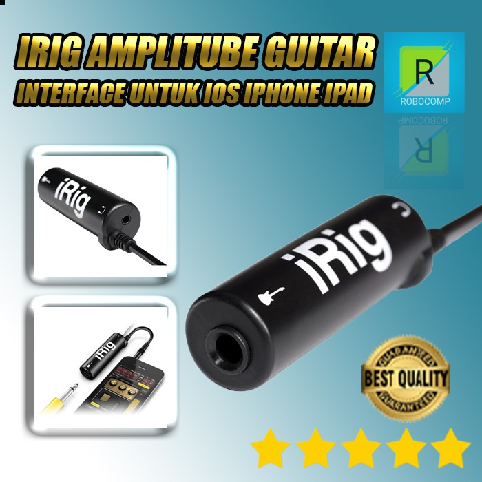 iRig AmpliTube Guitar Interface  untuk iOS iPhone iPad