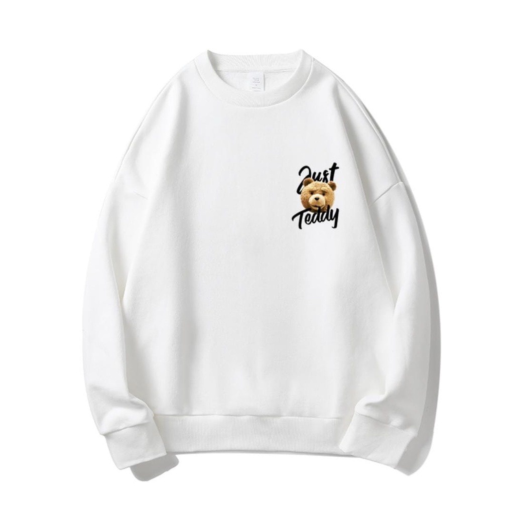 GSC - Sweater JUST RELAX Teddy Bear Crewneck Sweatshirt