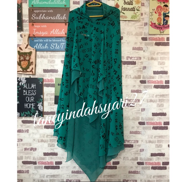 Preloved Khimar Berkha Sisesa