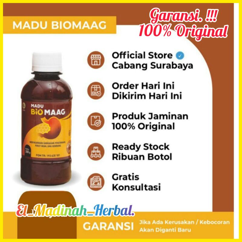 Madu Lambung Ampuh / Madu Maag Asli / Madu Gerd Mujarab / Madu Bio Maag Asli Original / Madu Biomaag