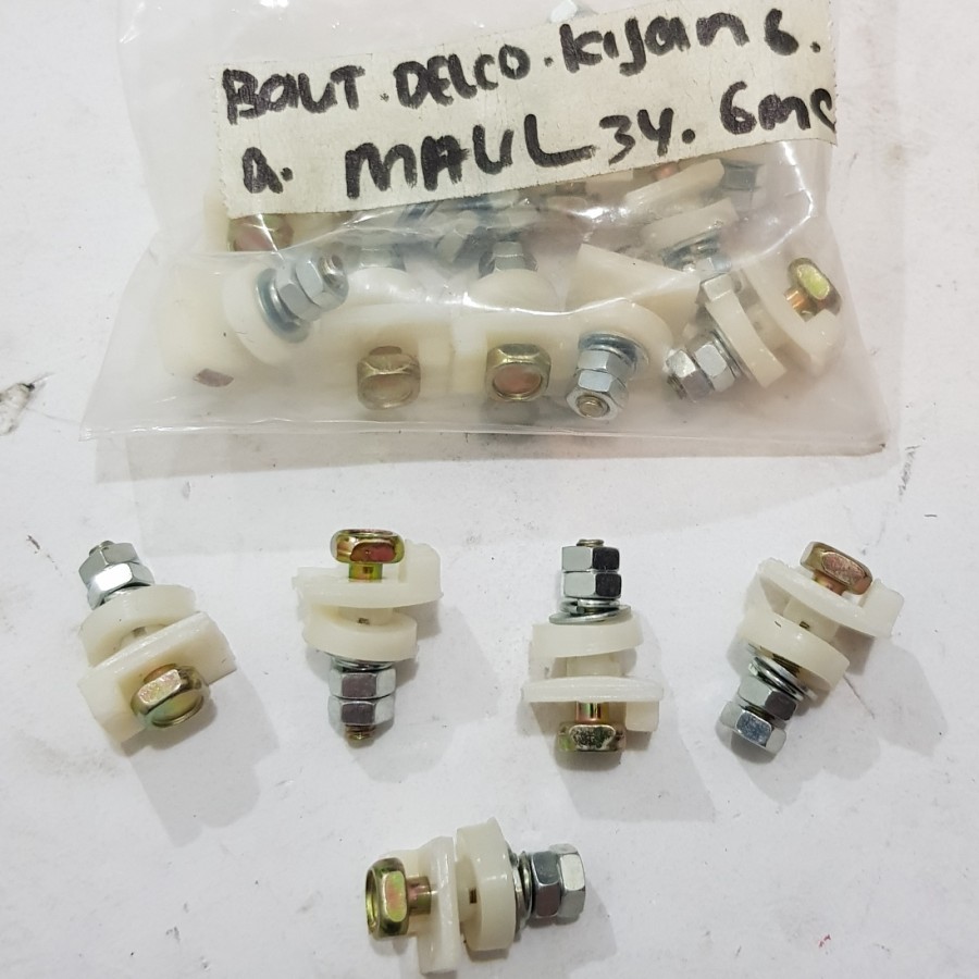 Baut Delco / Baut Delko Kijang Buaya 3K / Doyok 4K / Grand Super Rover Jantan Extra 5K / Kapsul 7K