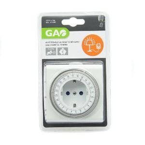 Jual Stop Kontak TImer  Gao Stop Kontak Mekanikal Timer 3A Murah