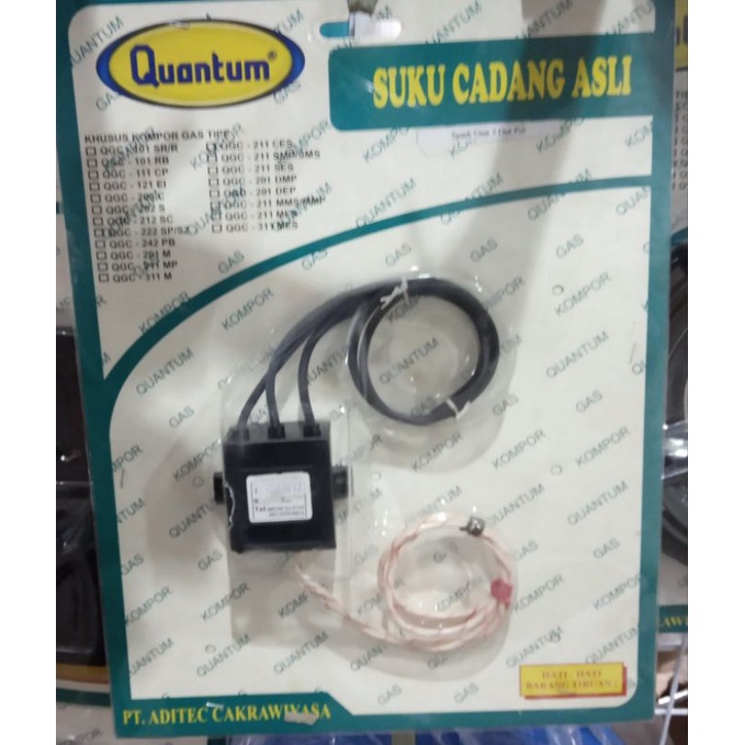 Modul 3 output  pematik kompor elektrik merek Quntum Original