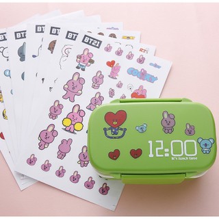 BTS BT21  Set Sticker Stiker  Set HP  BTS Jungkook Jimin V 