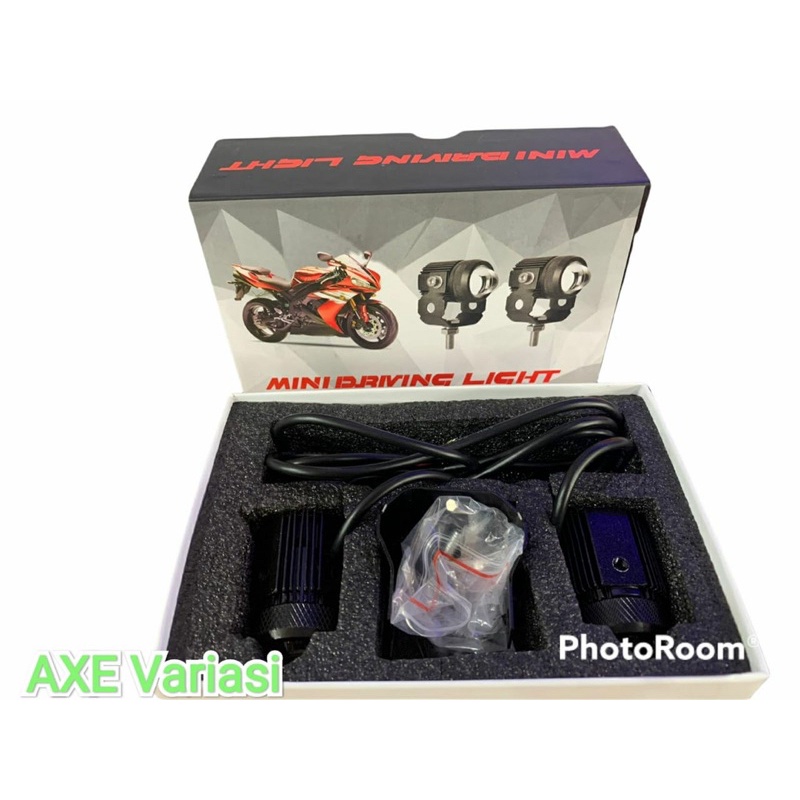 LAMPU TEMBAK MINI LASER GUN - FOGLAMP LASER GUN MINI D2 DRIVING LIGHT