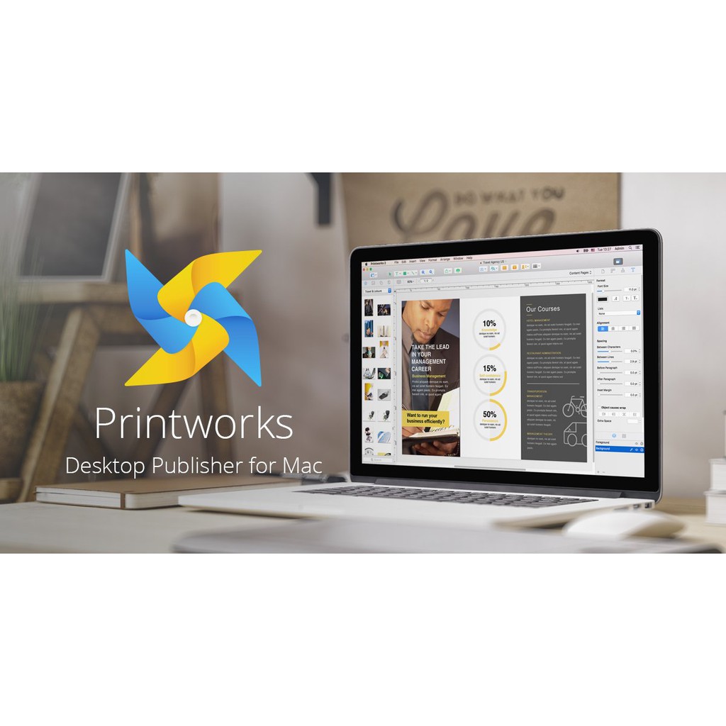 [FULL VERSION] Printworks 2 Mac - Template Brosur - GARANSI AKTIVASI