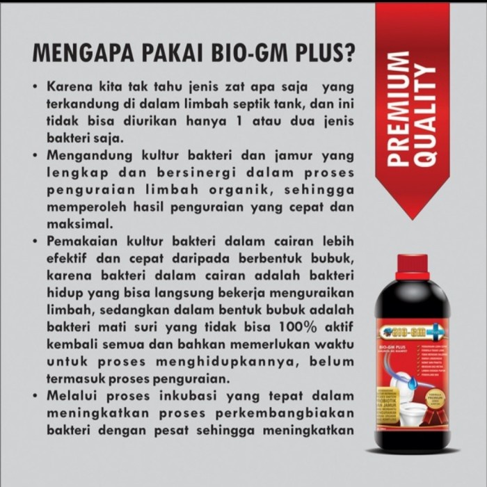 bio gm / bio gm plus / obat wc mampet / obat sumbat wc / obat kuras wc