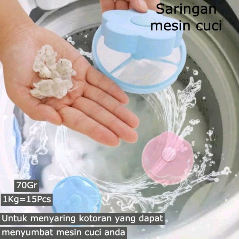 Kantong Filter Bag Mesin Cuci Filter Kotoran Kantong Laundry Mesh Penyaring Kotoran Bag Filter Wash BT029