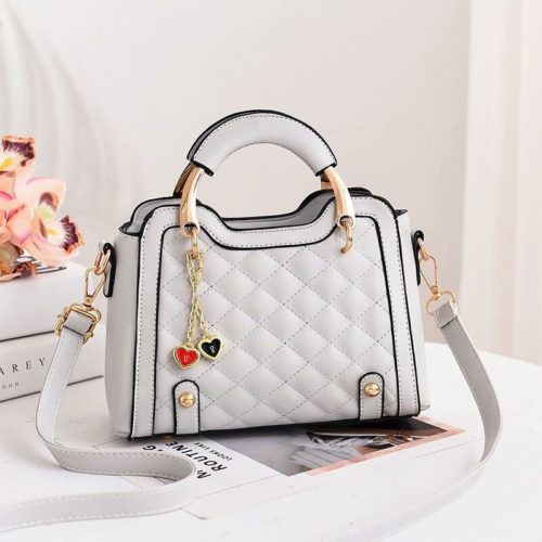 GT 1715 GI 8011 RISCE TAS HAND BAG GANTUNGAN DOUBLE LOVE IMPORT WANITA CEWEK PEREMPUAN BATAM JT