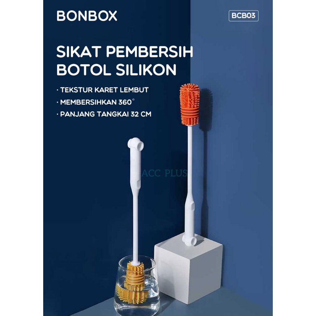 BONBOX Cleaning Tools BCB03 Pembersih Botol Long Handle Cup &amp; Bottle Soft