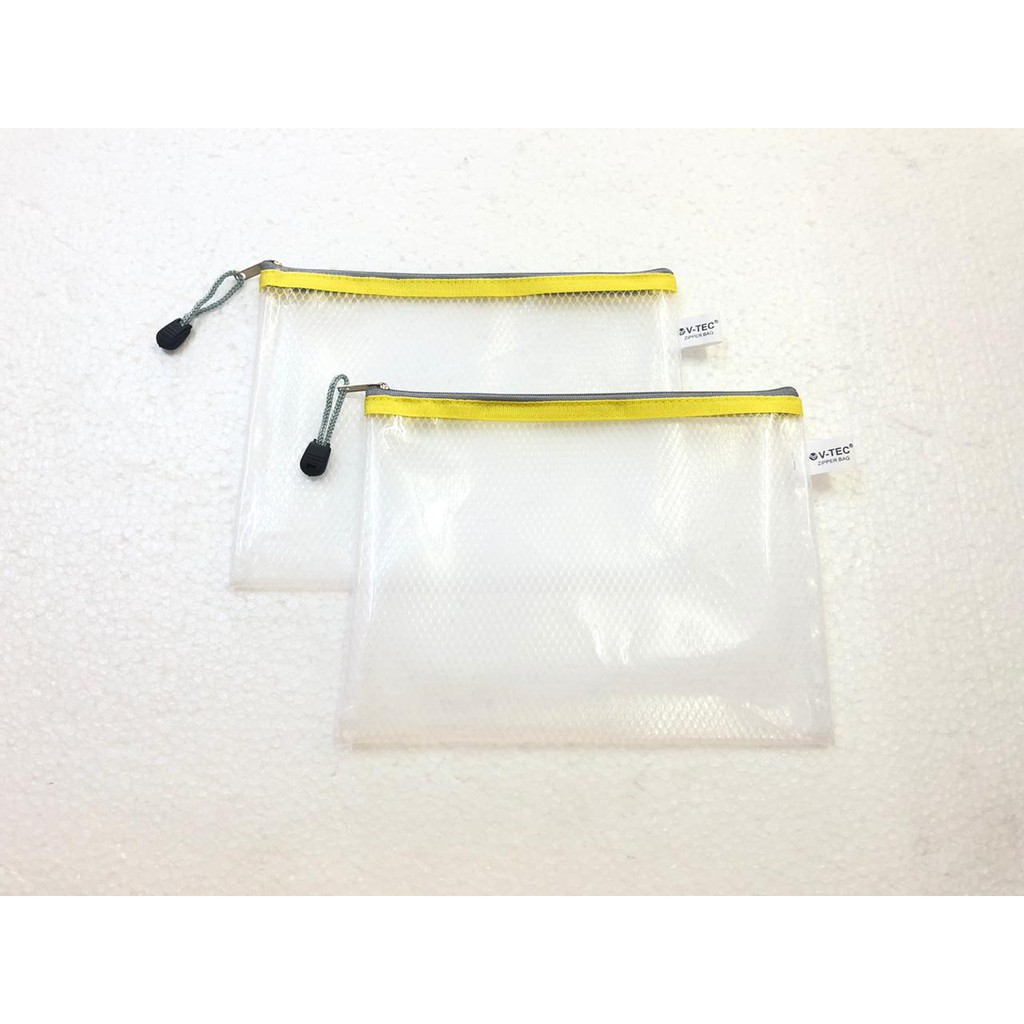 

V-TEC ZIPPER BAG TYPE 6009 A5 KUNING
