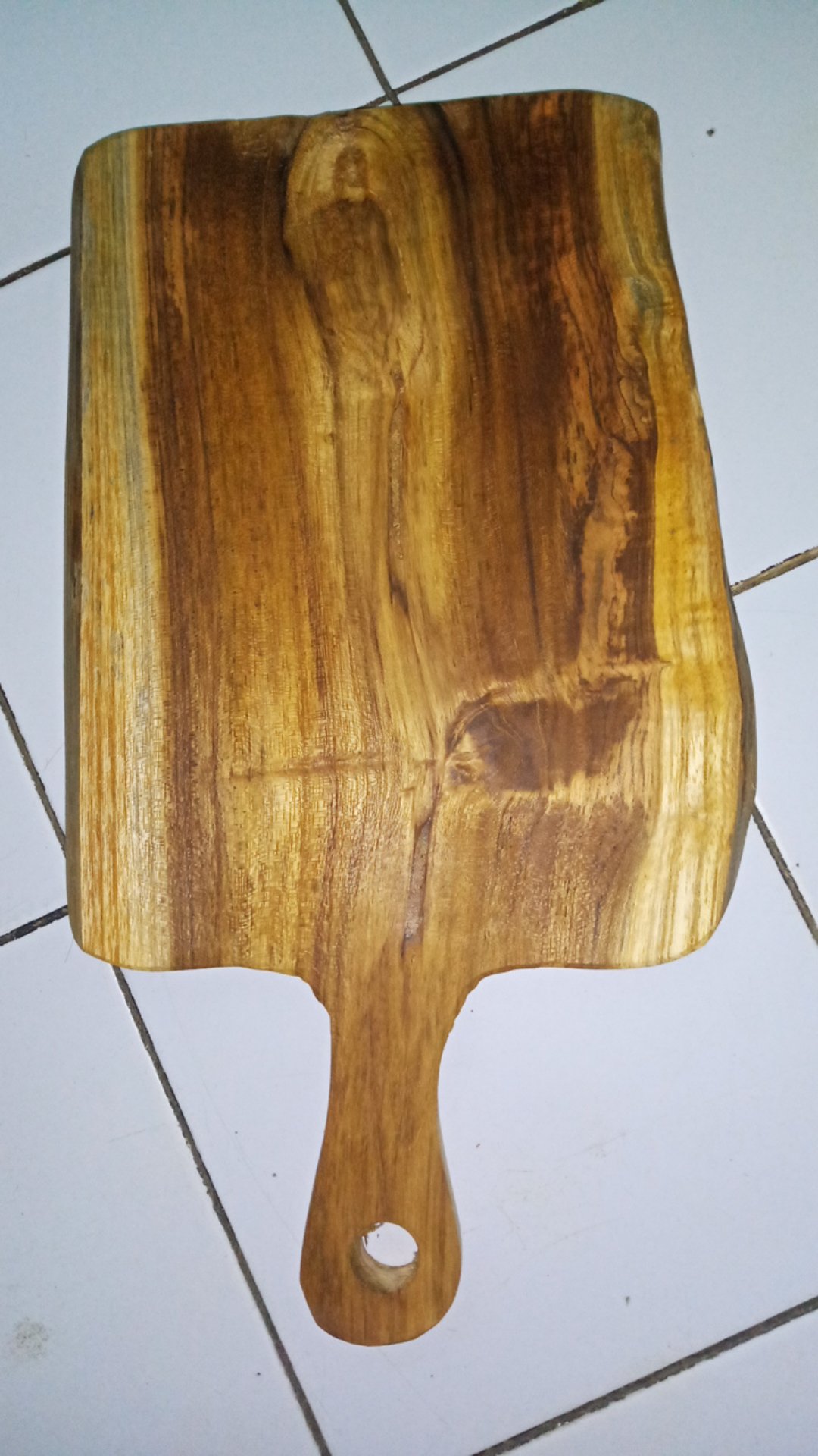 Legno Cutting Board 18 - 20cm X 45cm Talenan Kayu Jati Natural Telenan Rustic
