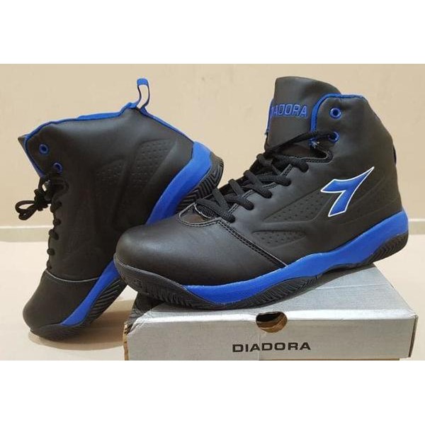 Model Baru - Sepatu Basket Diadora Dribling Black Blue Original