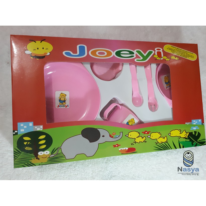 [B-038] Tempat Makan Bayi Joeyi/Feeding Set