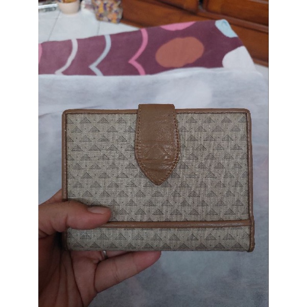 dompet kulit wanita preloved