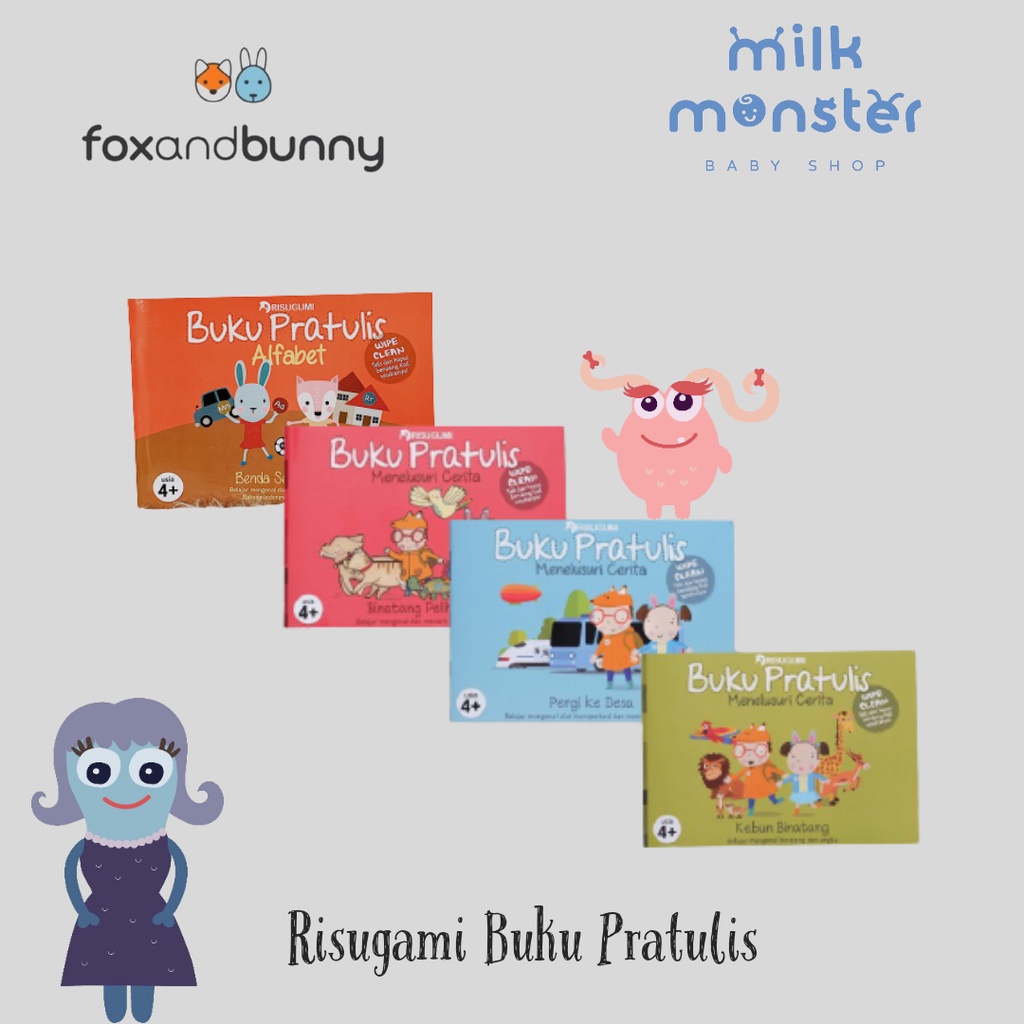 

Fox and Bunny Risugumi Buku Pratulis