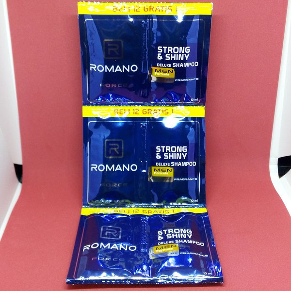 Romano Anti Dandruff Shampoo Sachet 10ml Classic / Force