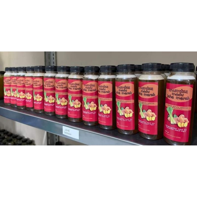 

Madu jahe merah 330gr by Java Hills Menjaga daya tahan tubuh, mengatasi perut kembung dan mual, mengatasi gejala masuk angin, meredakan stresdan rasa cemas,membantu mengatasi diare.