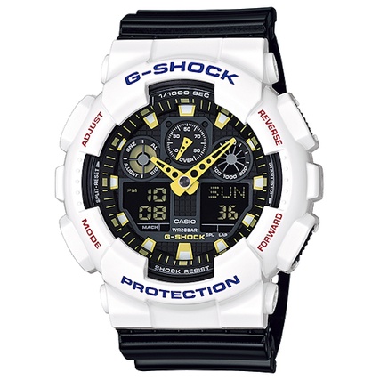 CASIO G-SHOCK GA-100CS-7A GA-100CS-9A GA 100CS ORIGINAL GARANSI RESMI