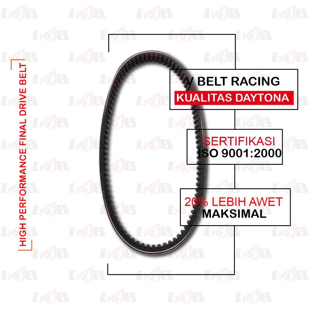 Van Belt Vario 125 CBS Fi Daytona Ultra Drive Belt V-Belt CVT Matic Racing Parts