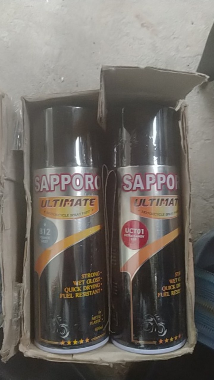 Paket Cat Ultra Candy Red Sapporo Ultimate / Pylox / Pilok / Saporo Merah