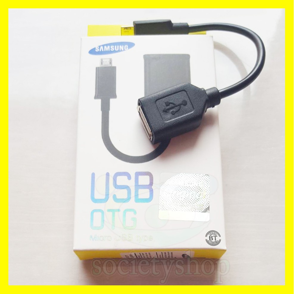 OTG Samsung Penyambung USB ke HP On The Go Flash disk Mouse Connector to Android Handphone