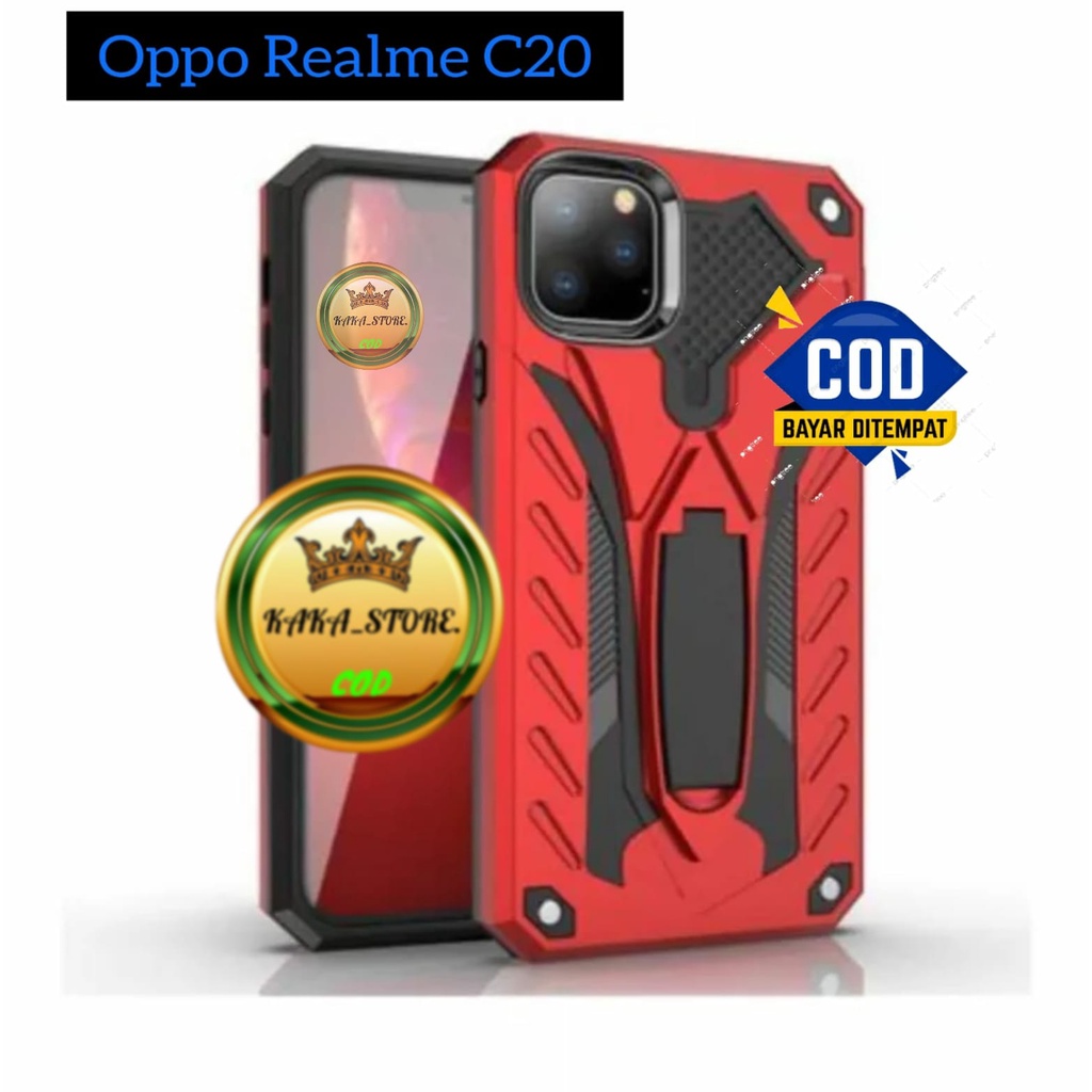 CASING REALME C20 Casing/Hardcase Phantom Robot Kick Standing