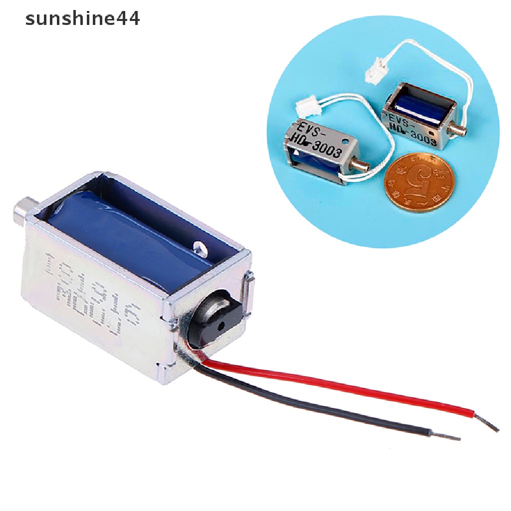 Sunshine Katup solenoid Elektrik Mikro Dc 3v Untuk Kontrol Aliran gas