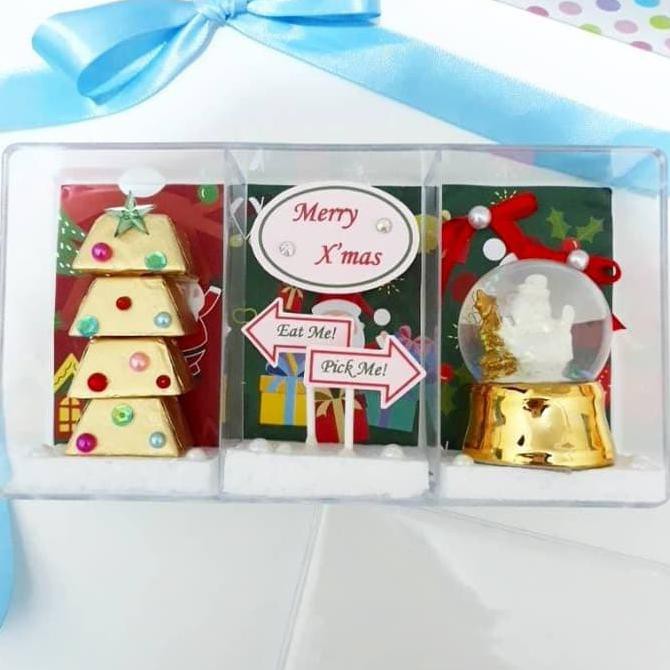 

Christmas Gift Box Souvenir Kado Hadiah Natal Cantik