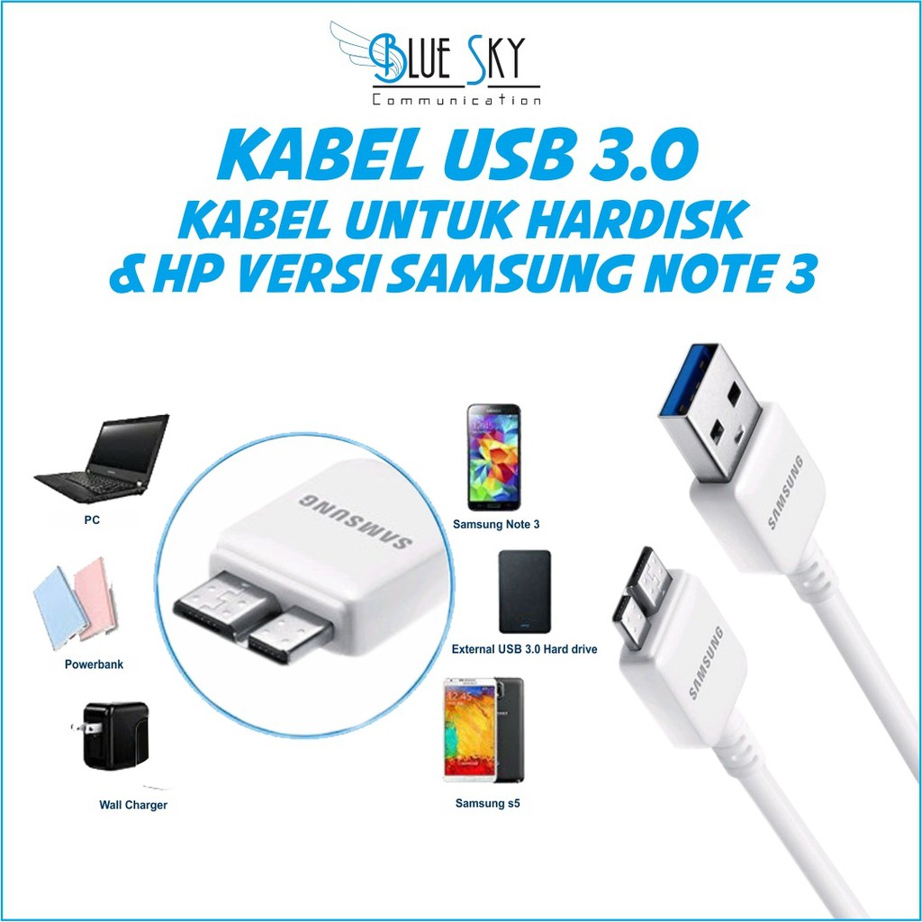 KABEL USB SAMSUNG GALAXY NOTE 3