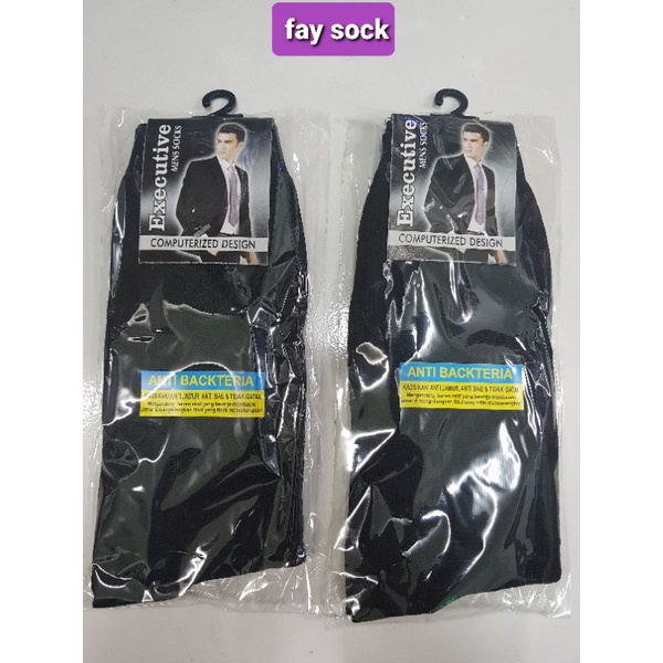 Kaos Kaki Kerja Pria executive / Kaos Kaki Hitam / Kaos Kaki Kantoran