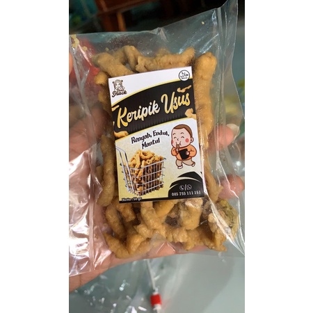 

keripik usus dan basreng