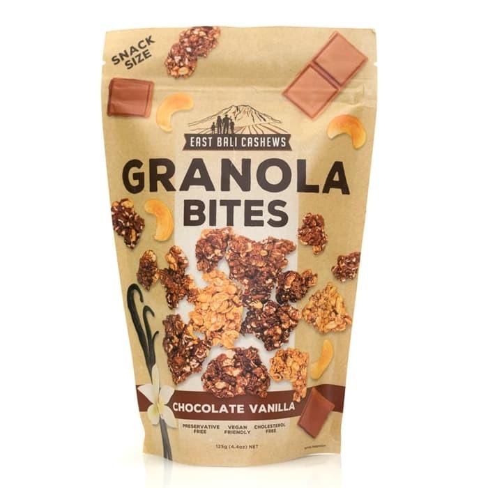 

East bali Cahsew Granola Bites Chocolate Vanilla 125 g Best Seller