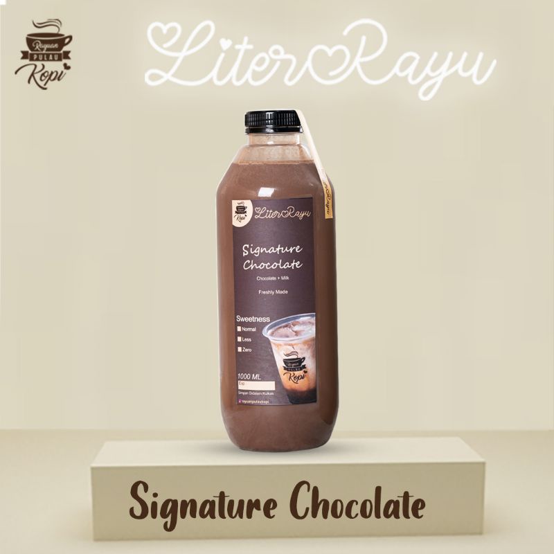 

LiterRayu - Signature Chocolate