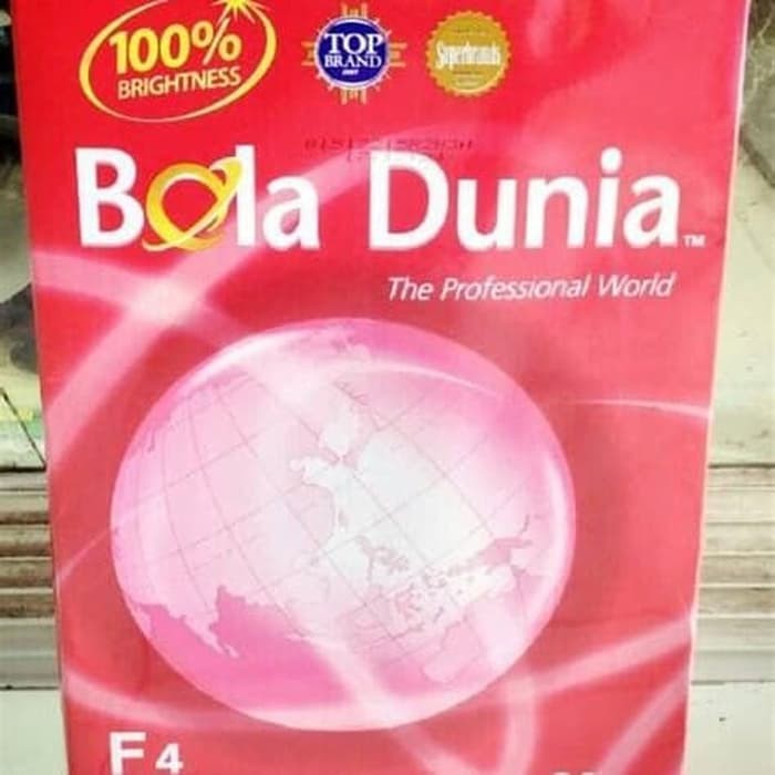 

Order Langsung (Khusus Gojek) Kertas Hvs Bola Dunia F4/Folio terbaik
